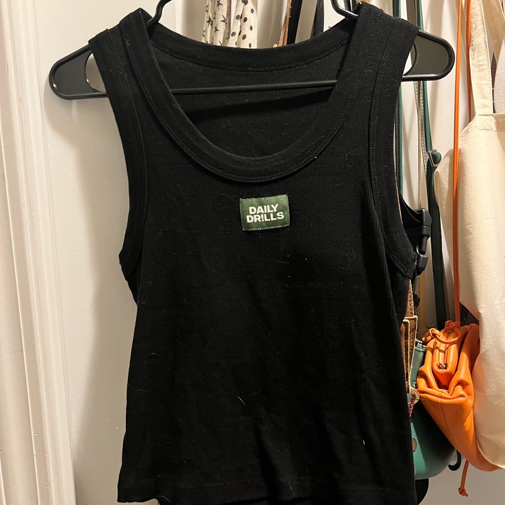 Daily Drills Black Women's Tank Top